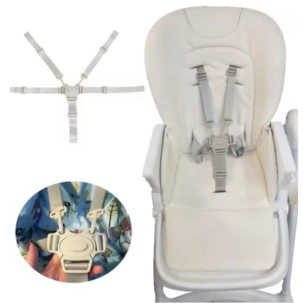 5 نقاط كرسي طعام للأطفال حزام الأمان عربة حماية حزام الأمان العالمي الطفل المشي قطعة أثرية النوم أحزمة ثابتة