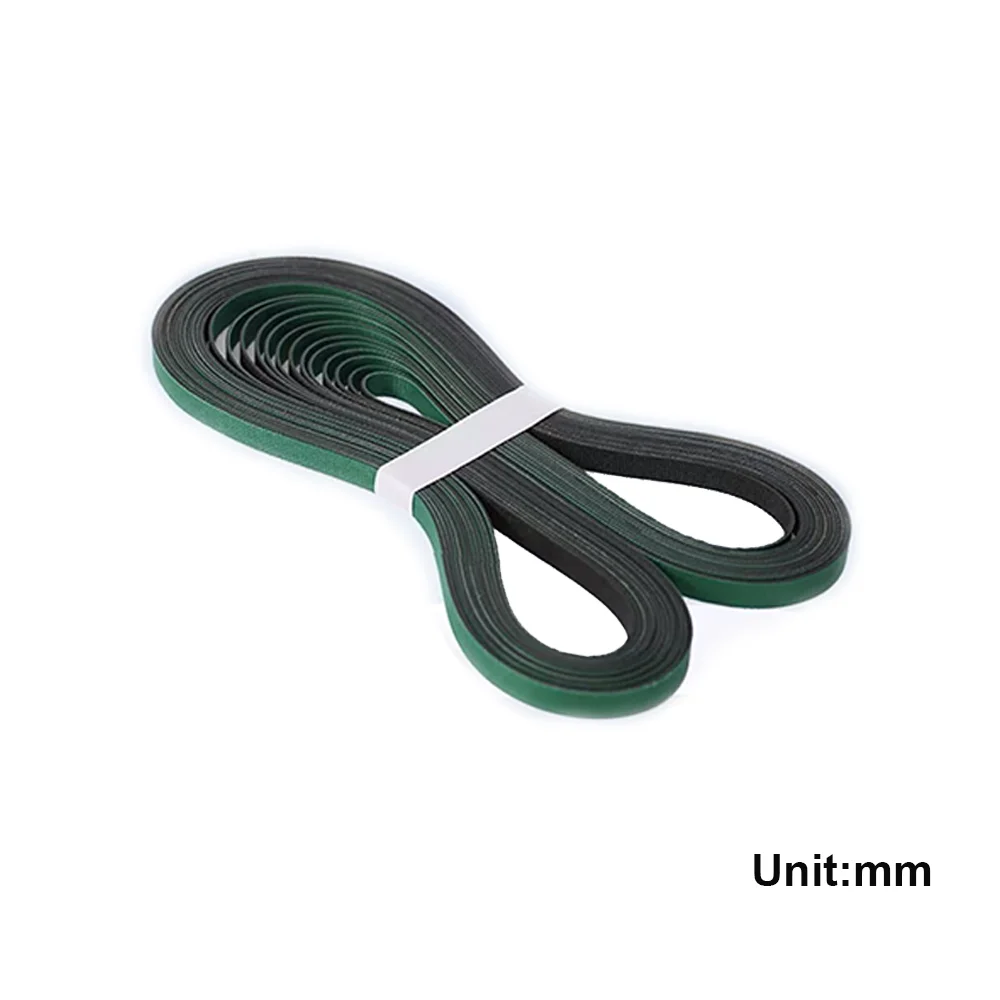 SMT-verbindingstafelband antistatische baan plantmachine onderste plaat patch printmachine groen zwarte transportband