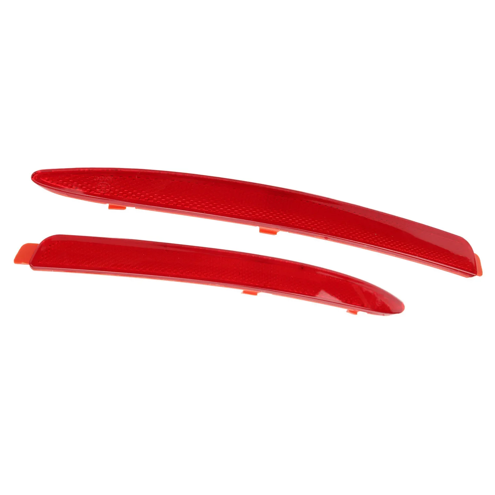 2 Stücke Heckstoßstangenreflektor Links Rechts 1Z0945105A für SKODA OCTAVIA 1z Facelift 2009 2010 2011 2012 Reflektierende Streifen – Detail 9