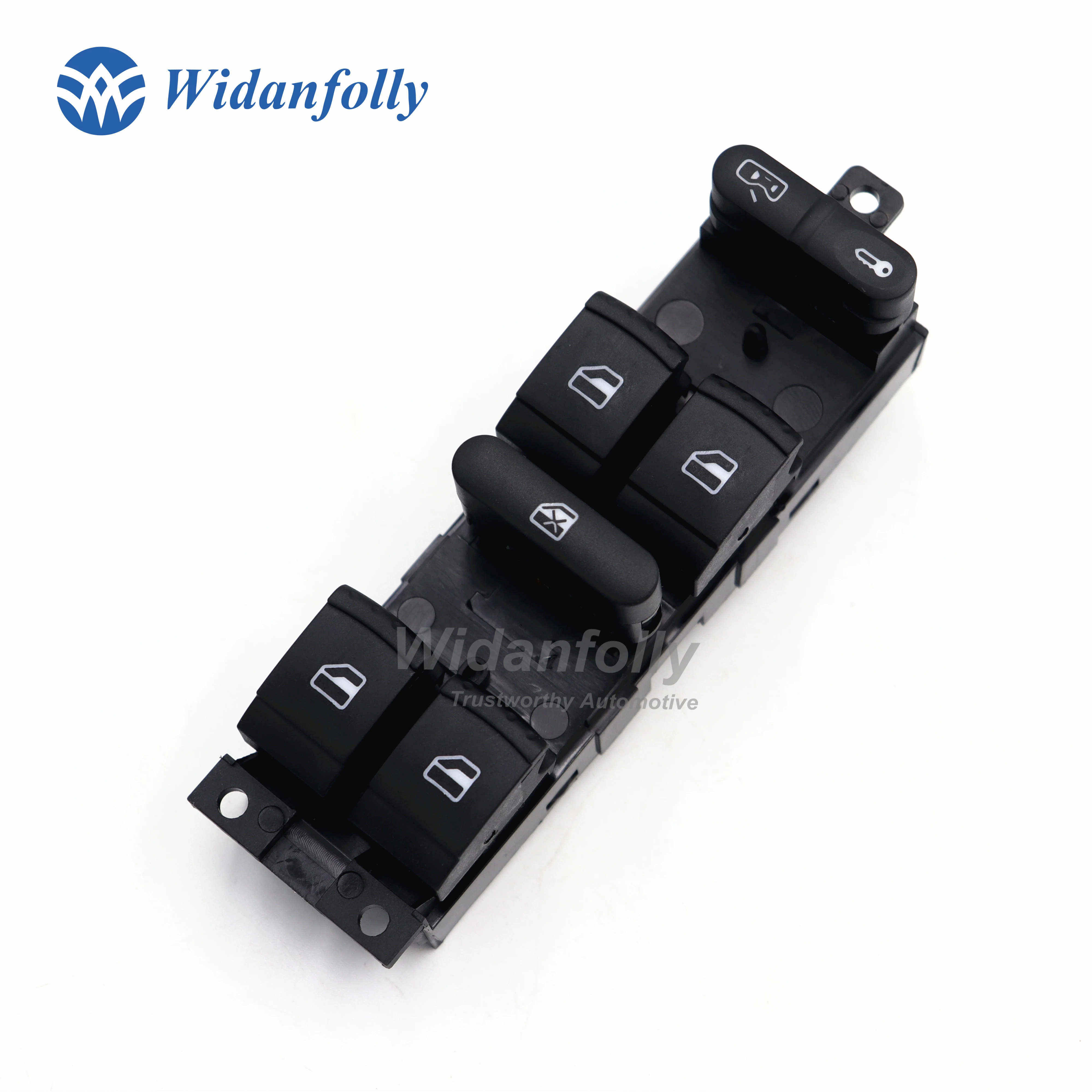 Widanfolly Car Power Window Switch Panel Master Console Control Switch For Bora Golf Passat Leon Toledo 1J4959857D 1J4 959 857D