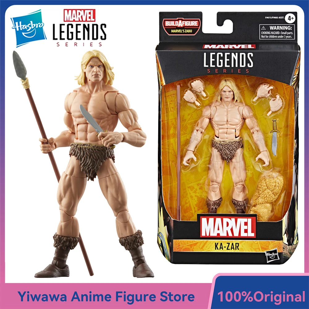 

[В наличии] Hasbro Marvel Legends Series Ka-Zar, 6-дюймовая Коллекционная фигурка, модель, орнамент, подарочные игрушки