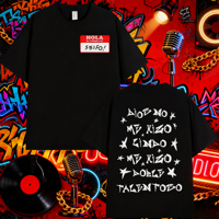 Rapper NSQK Hola Sisi Fo Mark Tour 2025 Album Men's and Women's Casual Fashion Summer Print 100% Pure Cotton Short Sleeves