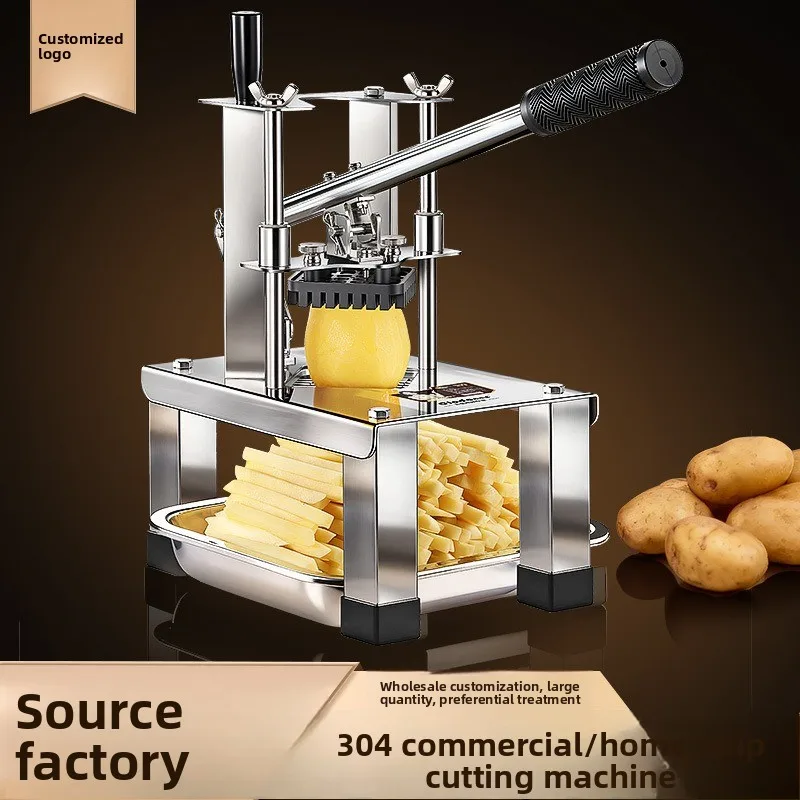 304 stainless steel cutting machine, potato chip cutting artifact, potato chip machine, dicing machine