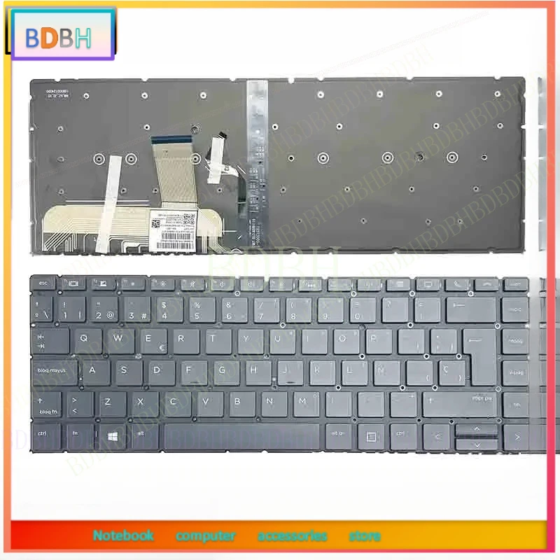 *Laptop SP/PO/TR Keyboard For HP EliteBook 1040 G4 X360 1040 G5 G6 Backlight Keyboard Notebook Accessories Turkey Spain Language