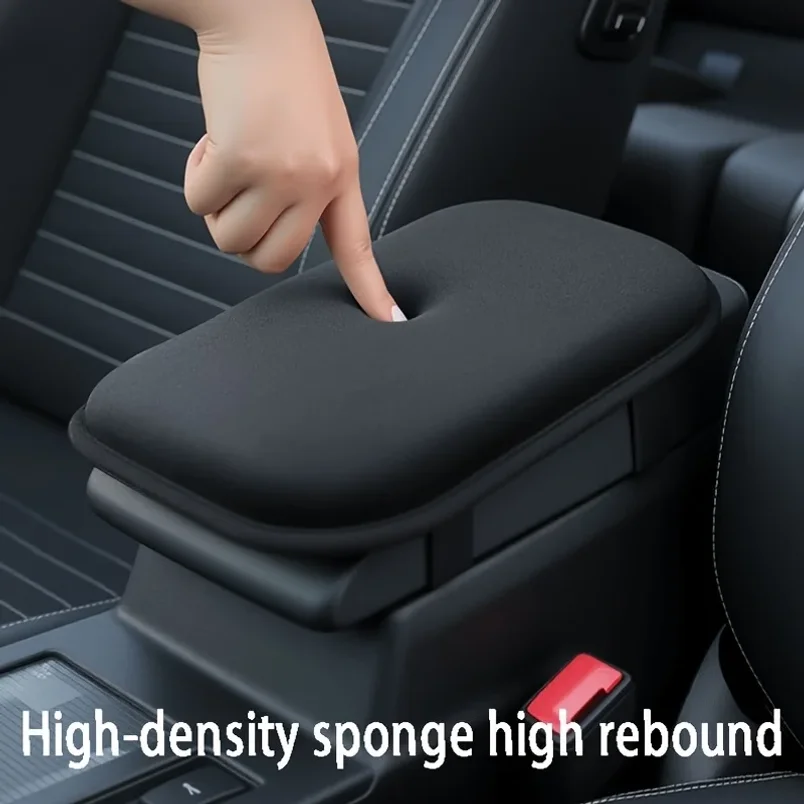 Car glove compartment, heightening pad, thickened plush arm pad, car interior use of vehicle-mounted central handrest pad