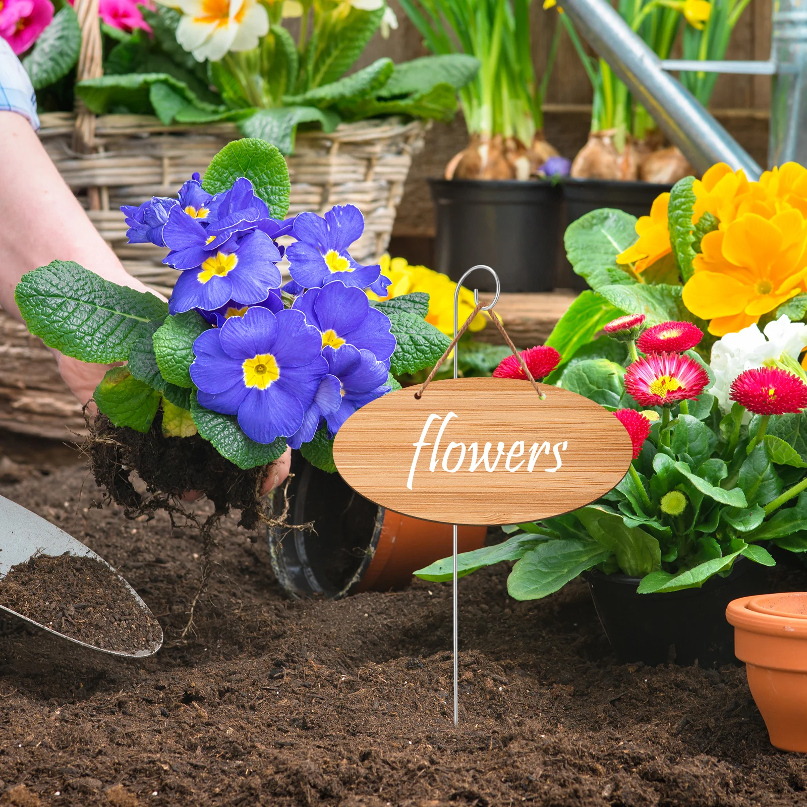 

10pcs Garden Decor Hooks Heavy Duty Metal Shepherd Hooks For Outdoor Plant Basket Lantern Hanger Flower Basket Stand Bird Feeder