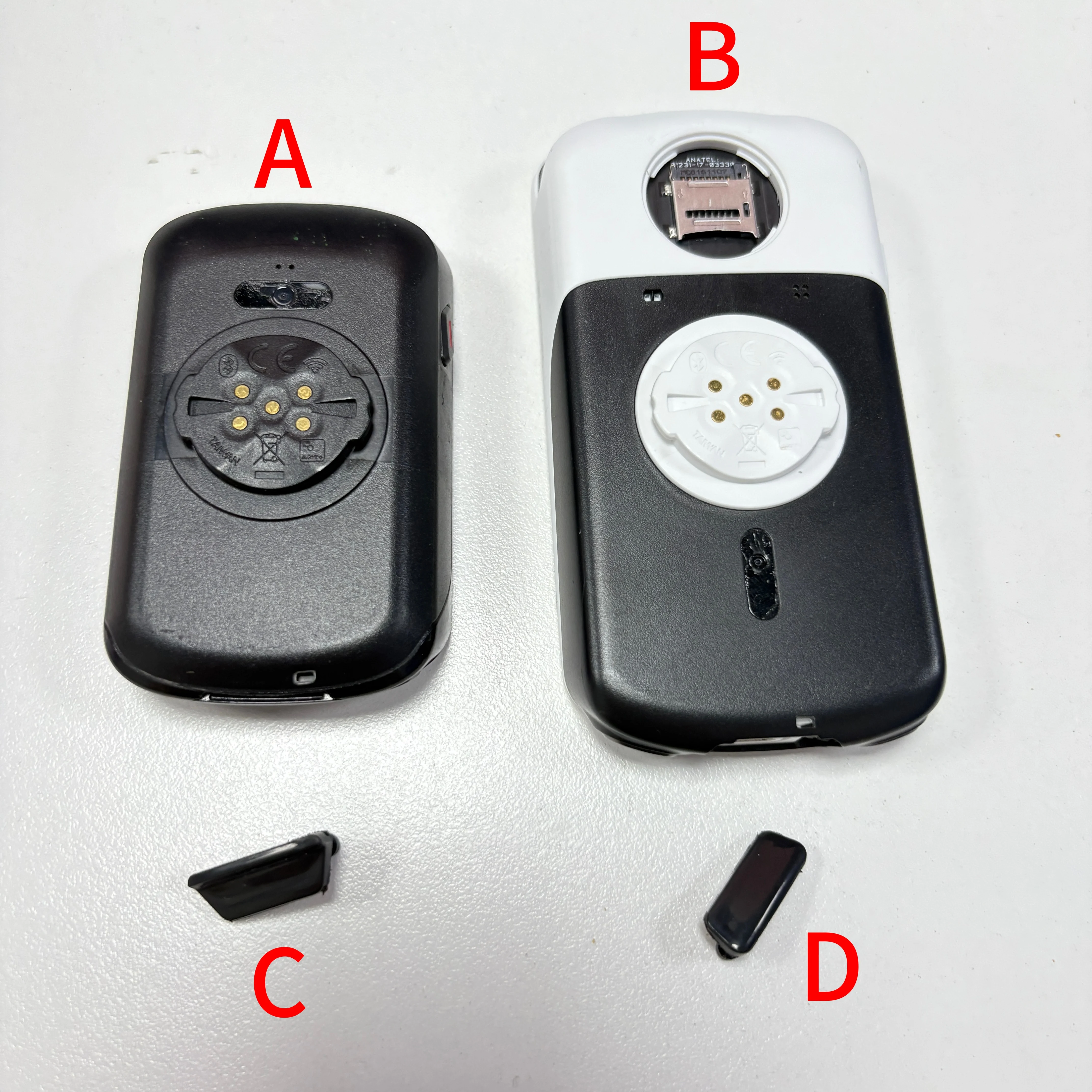 

Ручные детали для Garmin EDGE 830/EDGE 1030, задняя крышка без аккумулятора/резины (опция)