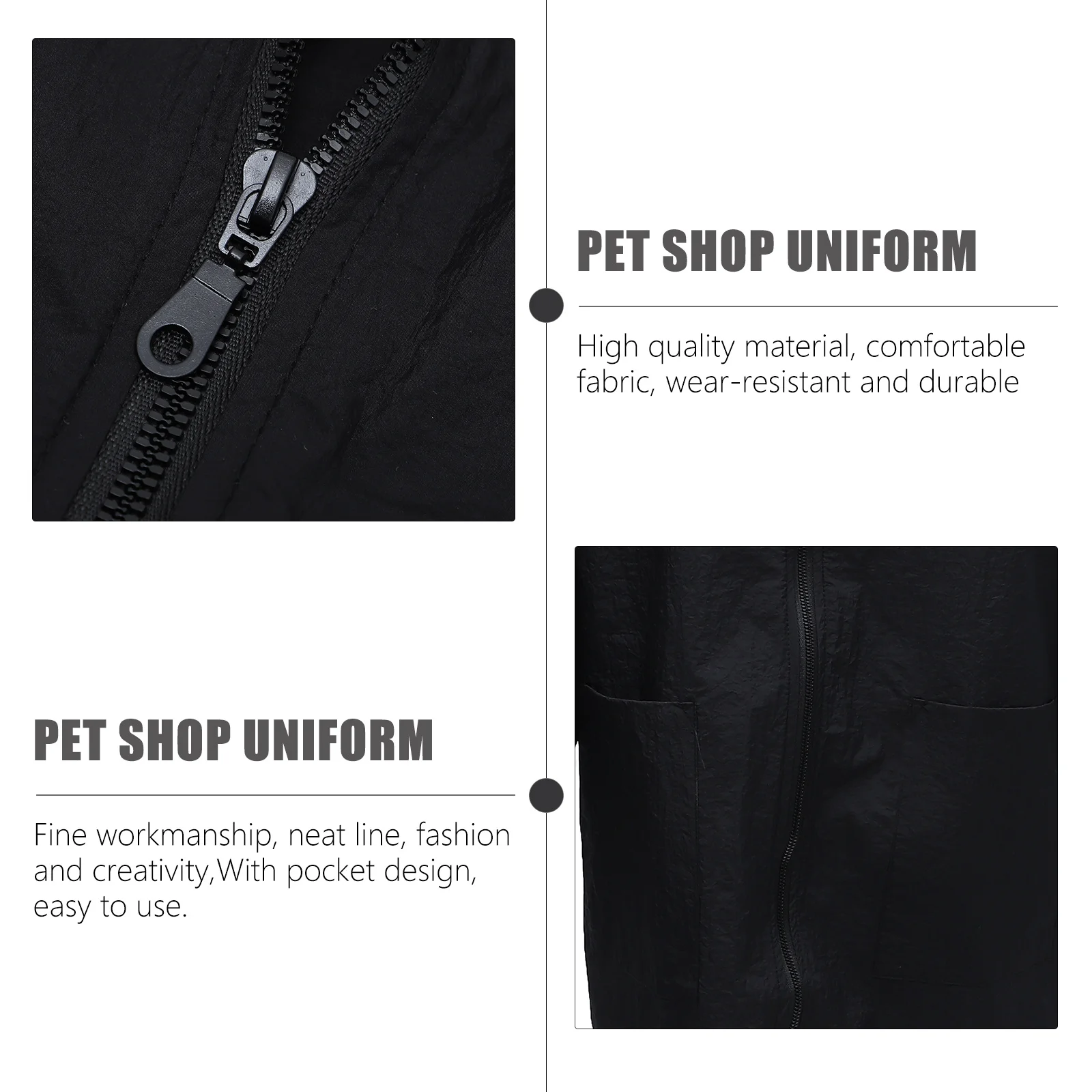 1 قطعة الحيوانات الأليفة الاستمالة العمل المئزر مقاوم للماء النايلون سموك للكلاب صالون حمام صالون حلاقة عامل موحدة