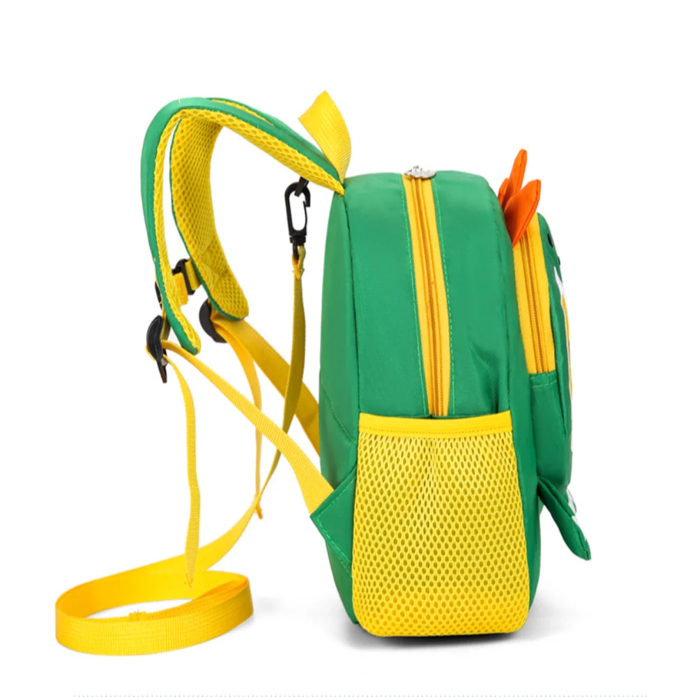 with Anti-loss Rope Children's Bag Breathable Cute Kindergarten Backpack Cartoon Animal Backpack