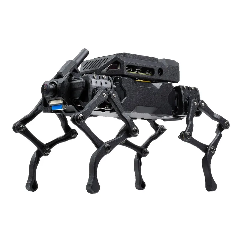 Waveshare WAVEGO 12-DOF Bionic Dog-Like Robot Open Source for ESP32 And PI4B Facial Recognition Color Tracking Motion Detection