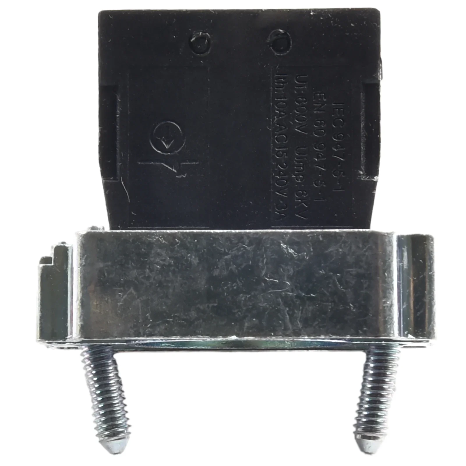 Silver Contacts Red Panel Mount Scram Stop Locking Push Button Switch 22mm Diameter Easy Installation and Good Safety