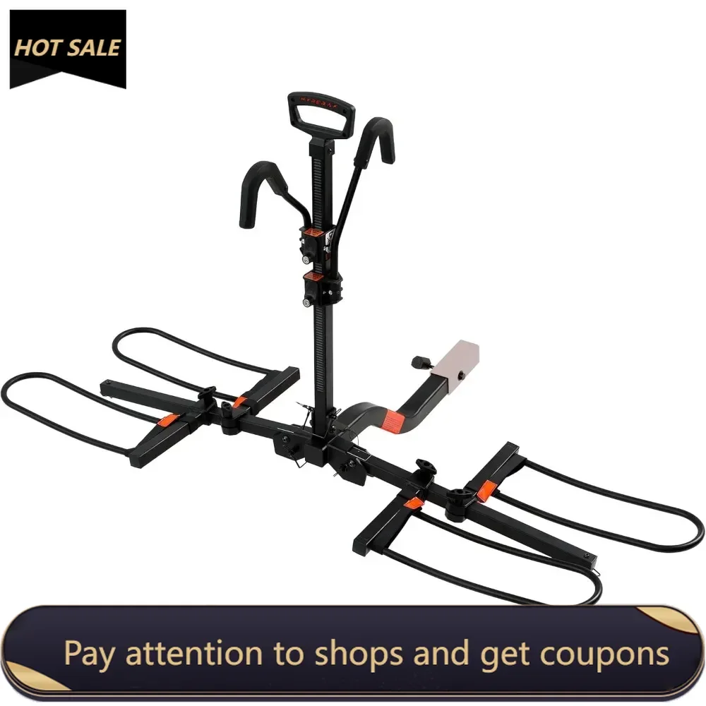 

Approved Hitch Mounted 2 E Bike Rack Carrier,Toad with 2" Class 3 or Higher Hitch Receivers -Fits Up to 2X 70lbs E Bikes