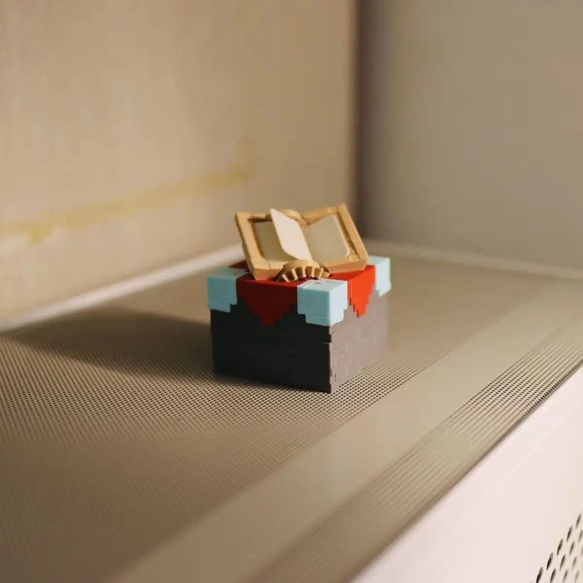 Movable Assembly 3D Printed Sandbox Game Enchanting Table Toy with Flip Page Feature Viral Black Technology