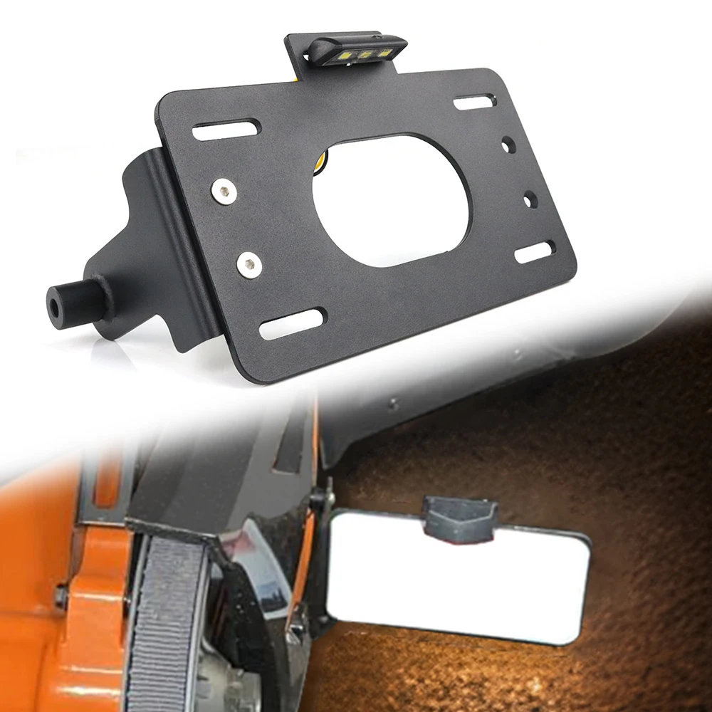 

Fit For Polaris Slingshot Base/ SL/SL LE/SLR/GT LE/GT/SLR LE/R License Plate Bracket Motorcycle Swingarm License Plate Relocator