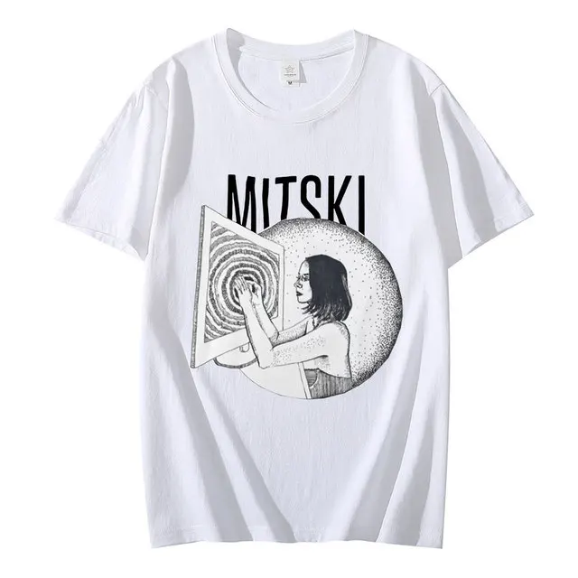 Singer Mitski Be The Cowboy Poster Music Album Graphic Tshirt Fashion Trending Streetwear Retro Cool Tops Unisex Tee Camisetas