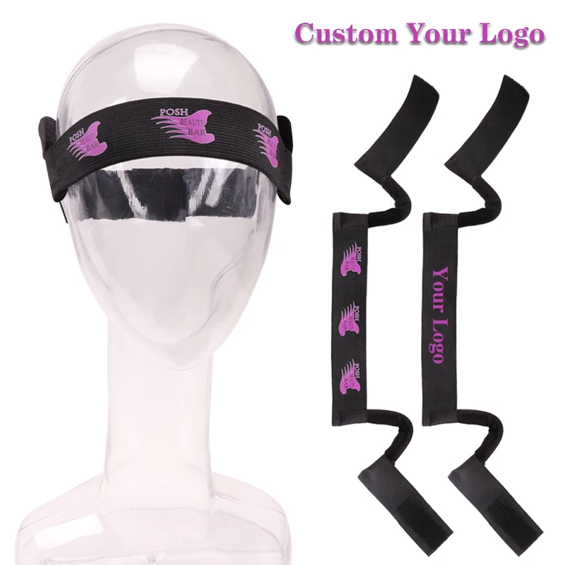 Yajukai Edge Melt Band With Ear For Lace Wigs Install Custom Logo Lace Band 3Cm 3.5Cm Wig Bands To Melt Lace 50Pcs Wig Headband