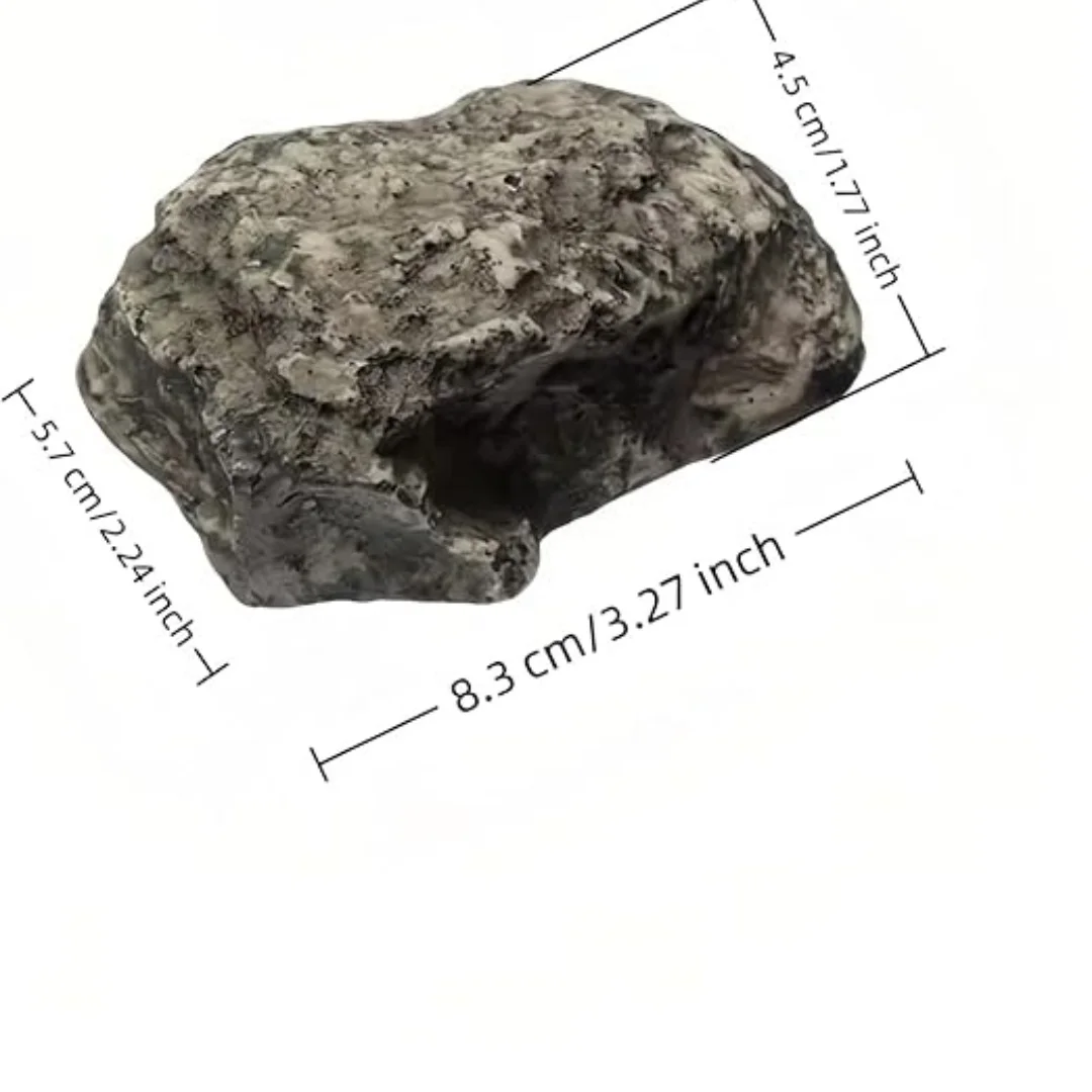 Hidden Key Storage Rock Outdoor Fake Rock Key Hider Out Weatherproof Key Cover  Realistic Stone Look Key Holder for Garden Yard