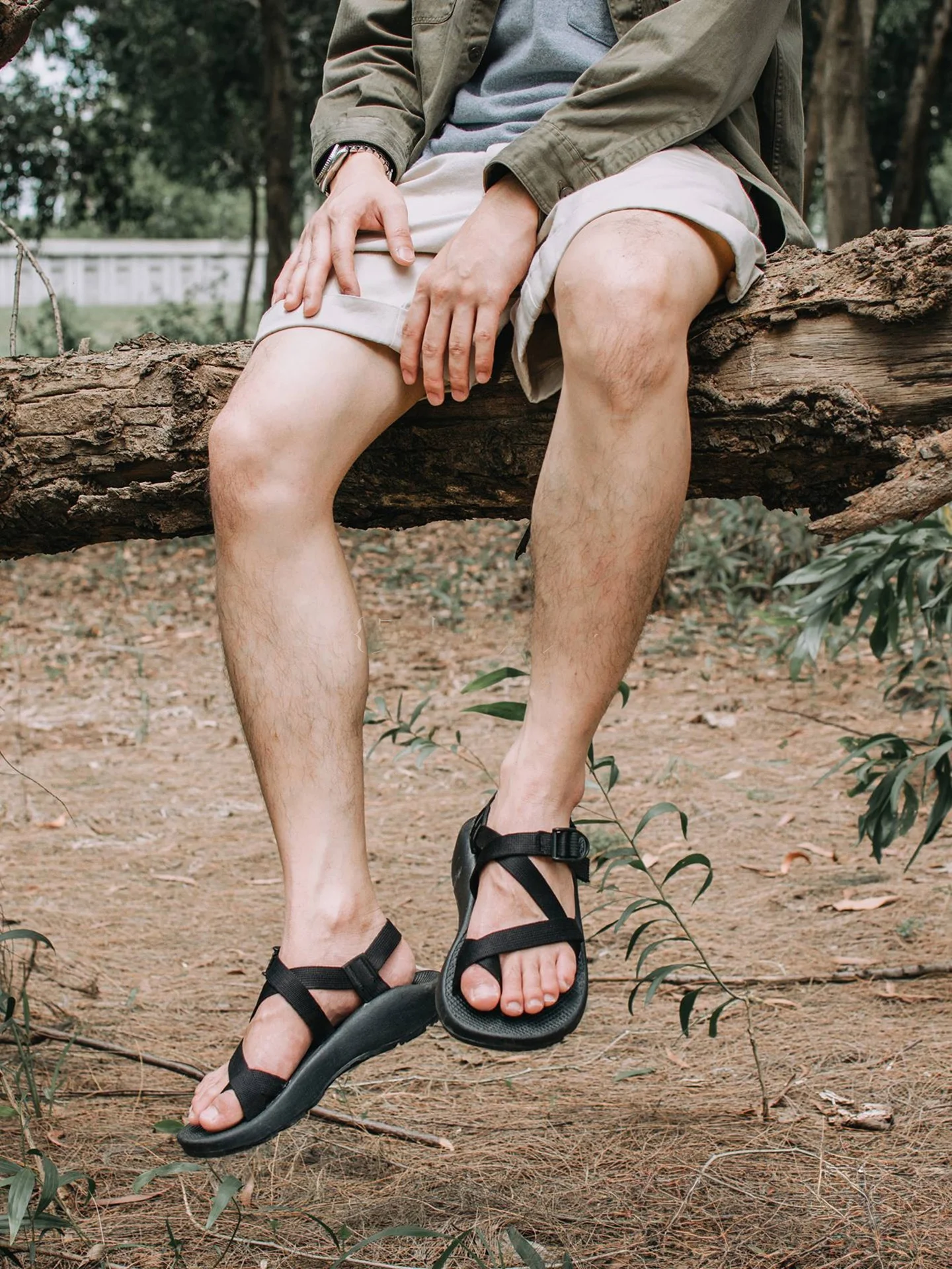 Chaco Z2 Sandálias masculinas para praia, verão, antiderrapantes, de secagem rápida, sapatos casuais, sandálias esportivas, sapatos aquáticos, respiráveis