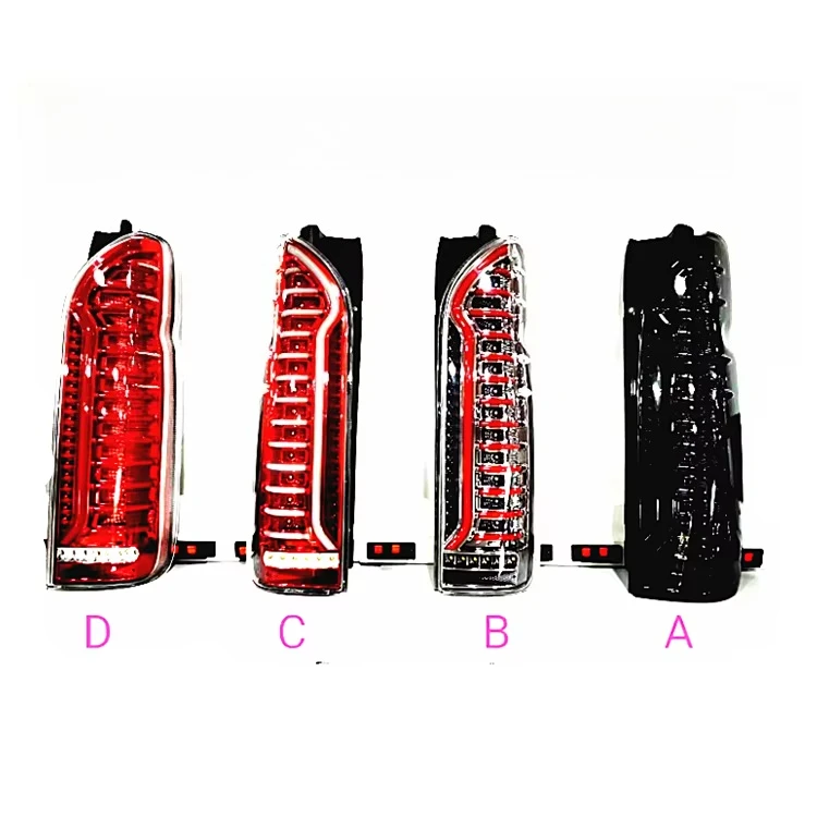 

Hiace-2005-2018 Running LED Lights Many Color Rear Tail Lamp