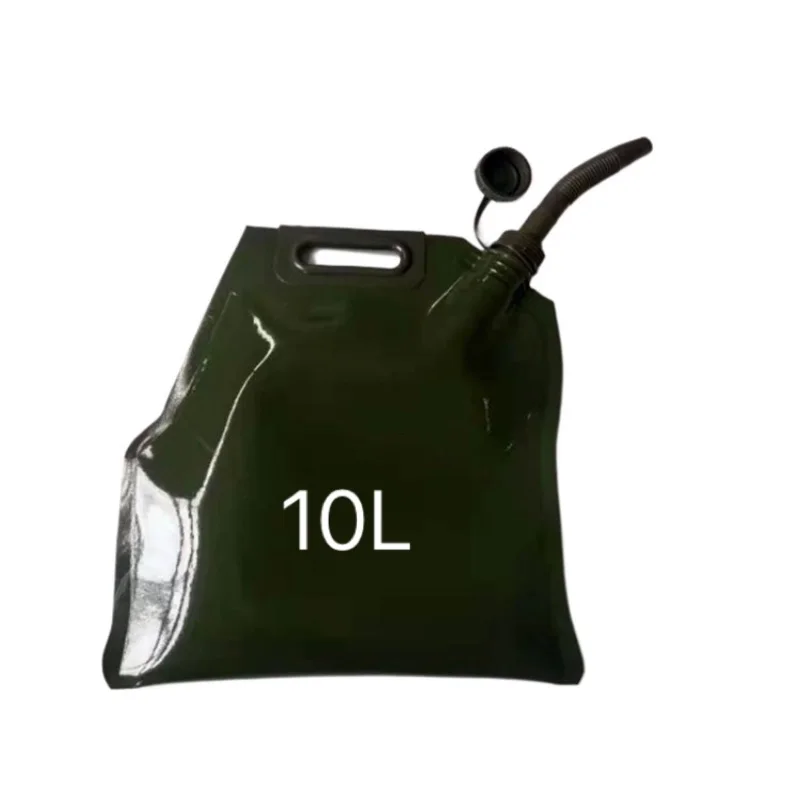 10L Portable Spare Gasoline Tank Gasoline Diesel Tank Multifunctional Suitable for Off-Road Vehicles SUV Motorcycles