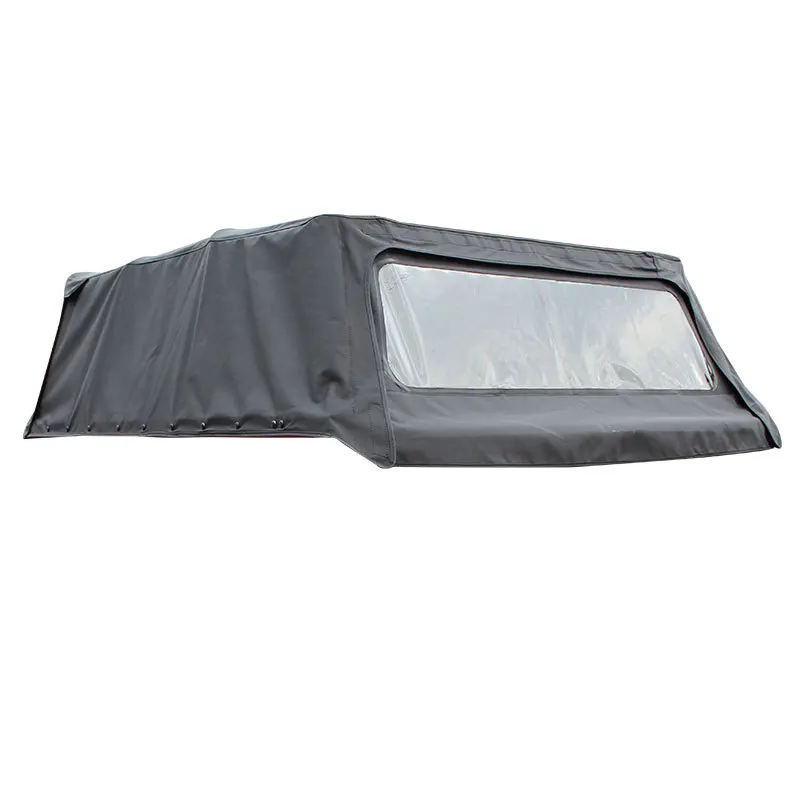 Soft Canvas Luxury Truck Caps Offroad Foldable Truck Bed Canopy Topper with Easy Installation for 2024 GWM Cannon Appha Tacoma view 6