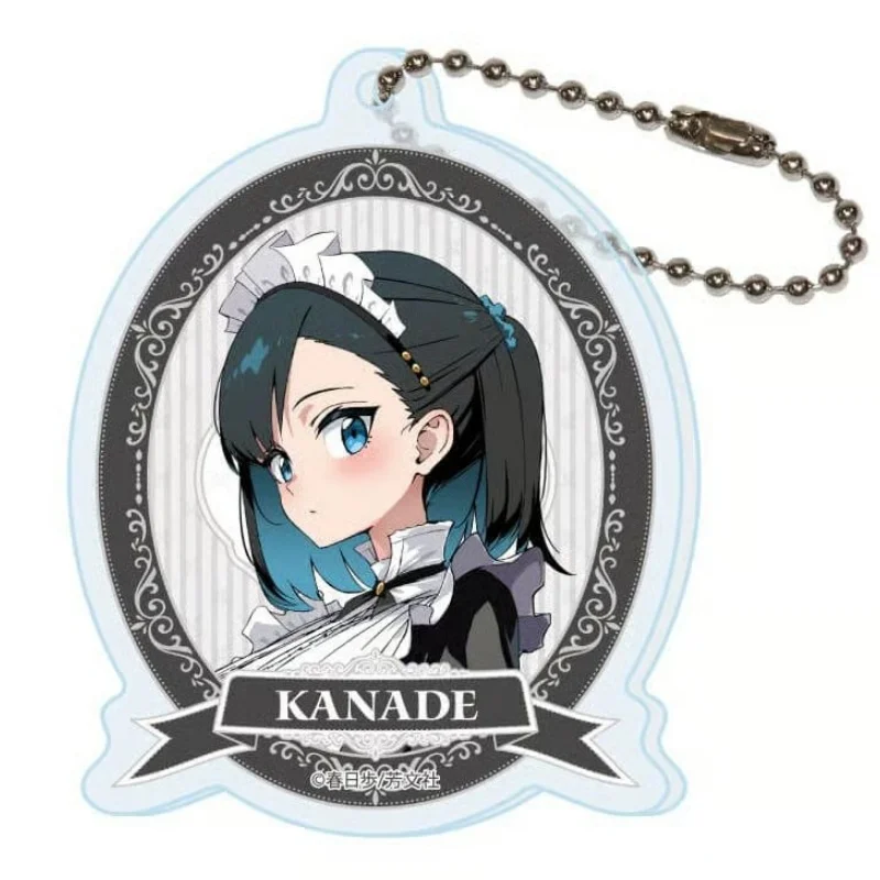 Bag Charm - Castle Town Dandelion Anime Acrylic Pendant Keychain Misaki Sakurada Akane Sakurada Cartoon Character Souvenir 6CM