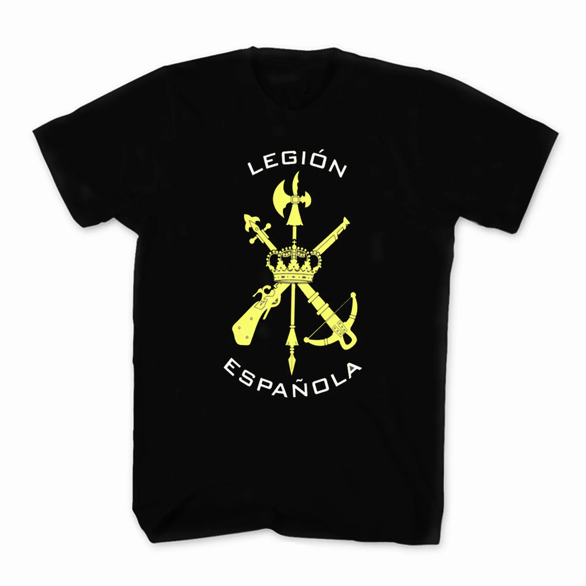 

"Legion Espanola" Spanish Foreign Legion logo Printed T-Shirt. Summer Cotton Short Sleeve O-Neck Mens T Shirt New S-3XL