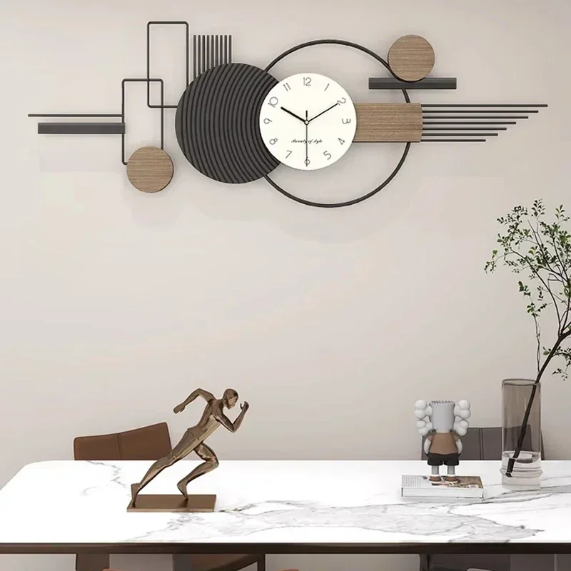 

Large Size Interior Living Room Wall Clock Silent Beautiful Wall Clock Modern Orologio Da Parete Home Decoration Ornaments Art