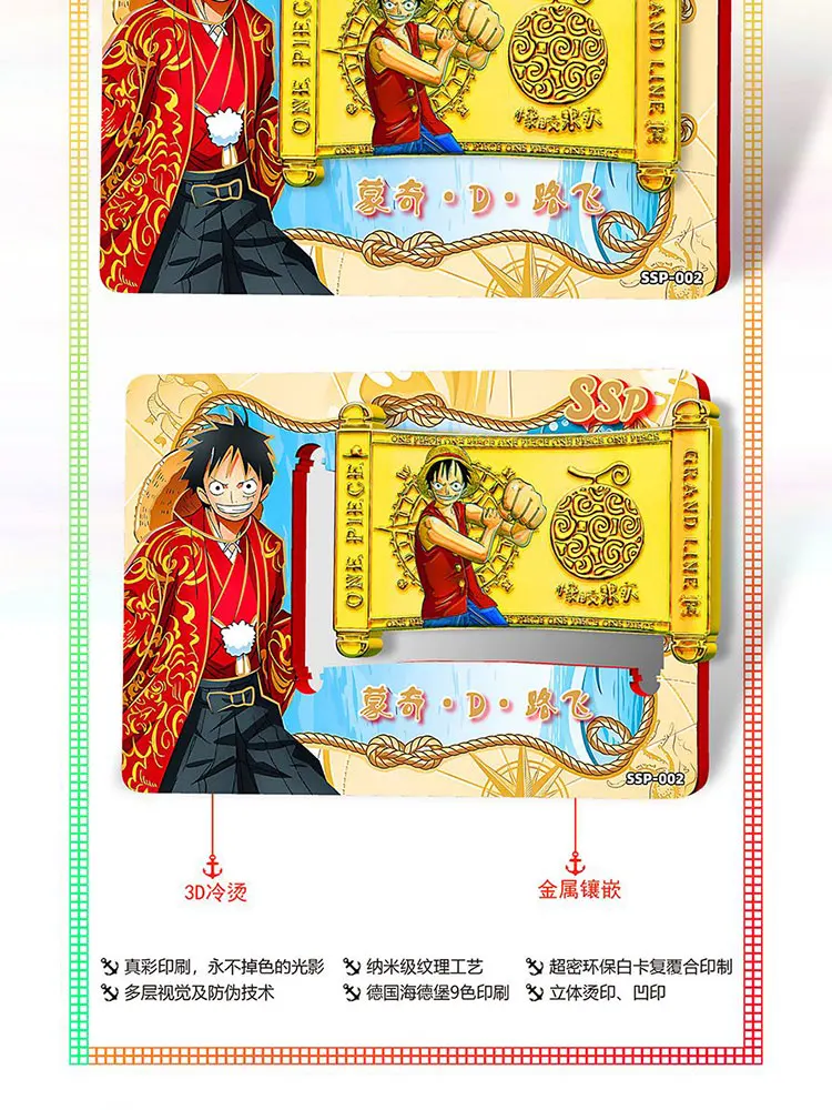 Een Stuk Boa Hancock Nami Monkey D. Luffy Roronoa Zoro Nieuwe Game Card Card Collectie Speelgoed Cadeau