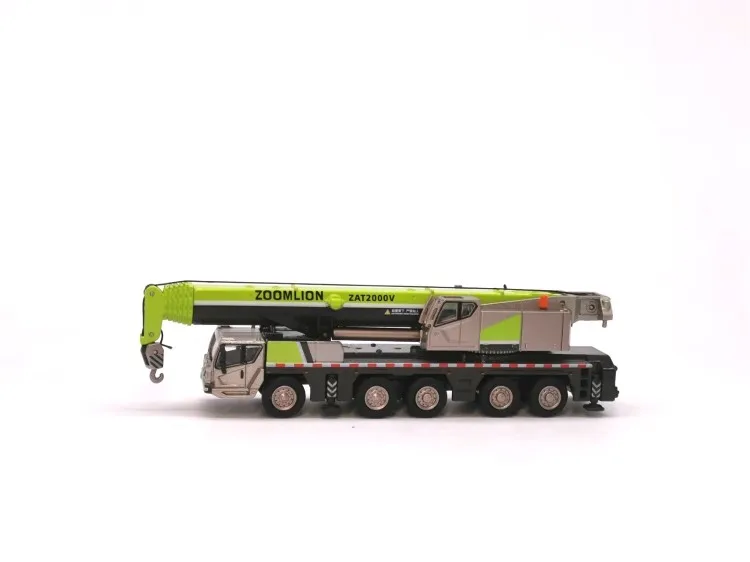 1:120 ZOOMLION ZAT2000V753 Alloy All Terrain Crane model Gifts Souvenir Toys