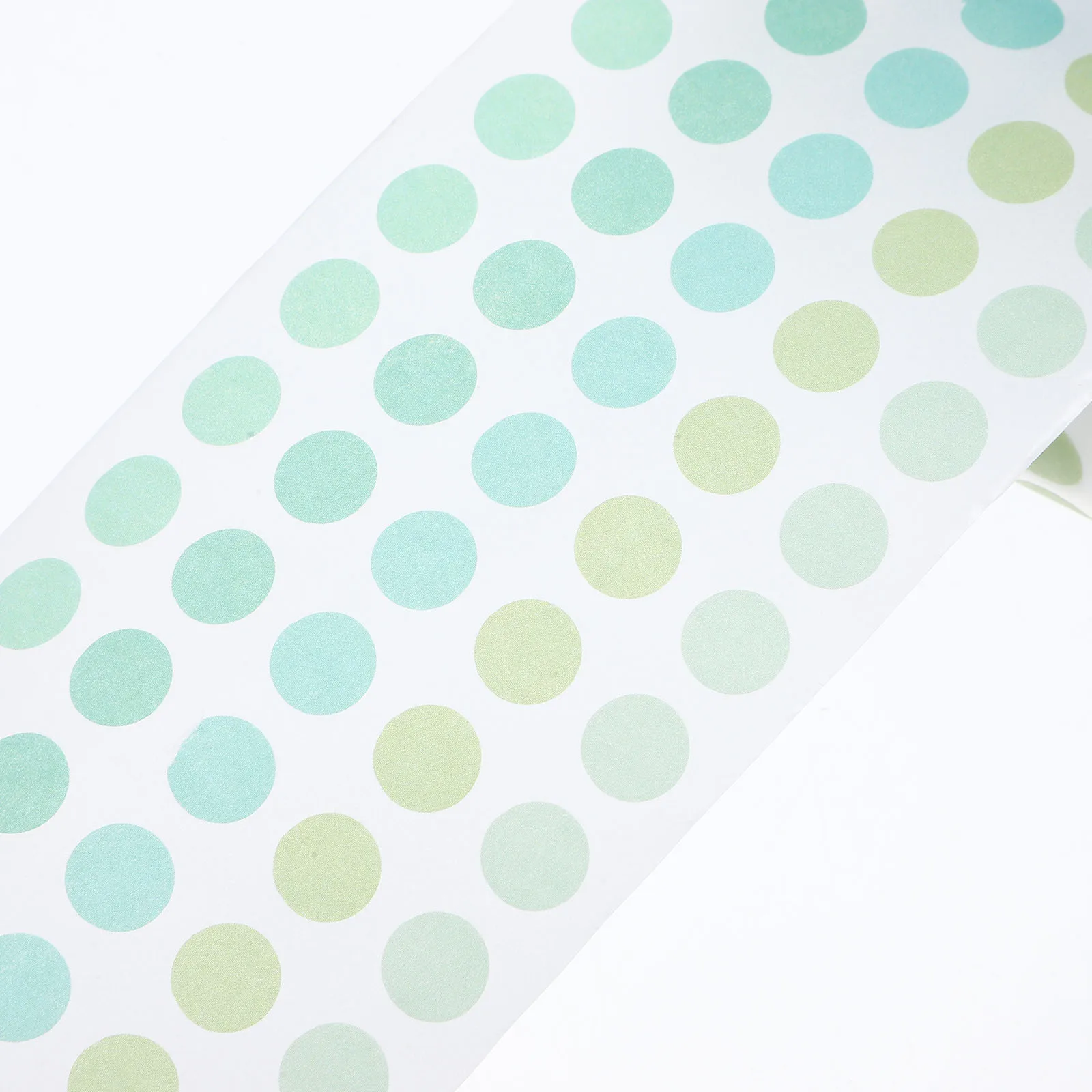 3 Rolls Pastel Washi Dots Stickers Reusable Round Tape for Calendar Decoration Album Customization Mini Dot Labels Washi Sticker