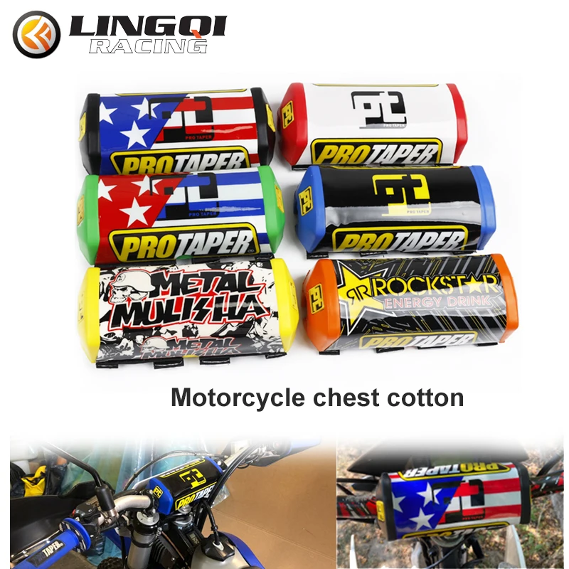 

Bar Pad Handlebar Motorcycle Cross Chest Protector Cotton Medium-sized Anti-collision Anti-seismic For Dirt Pit Bike Motocross