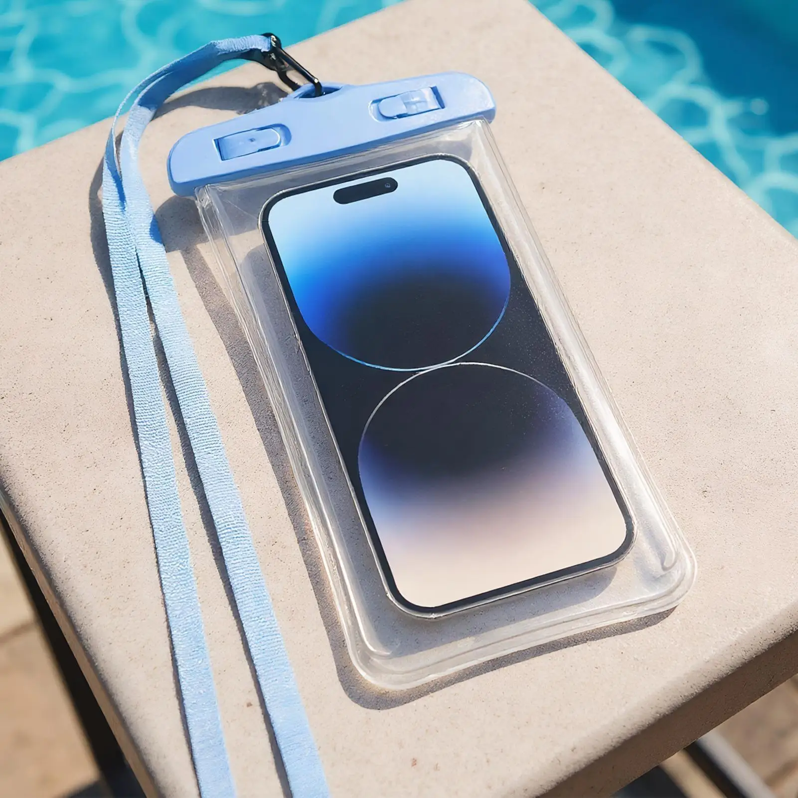 

Waterproof Phone Case Waterproof Pouch For Beach Dry Bag Touchscreen Function Transparent For Travel Rainy Cruise Ship Rafting