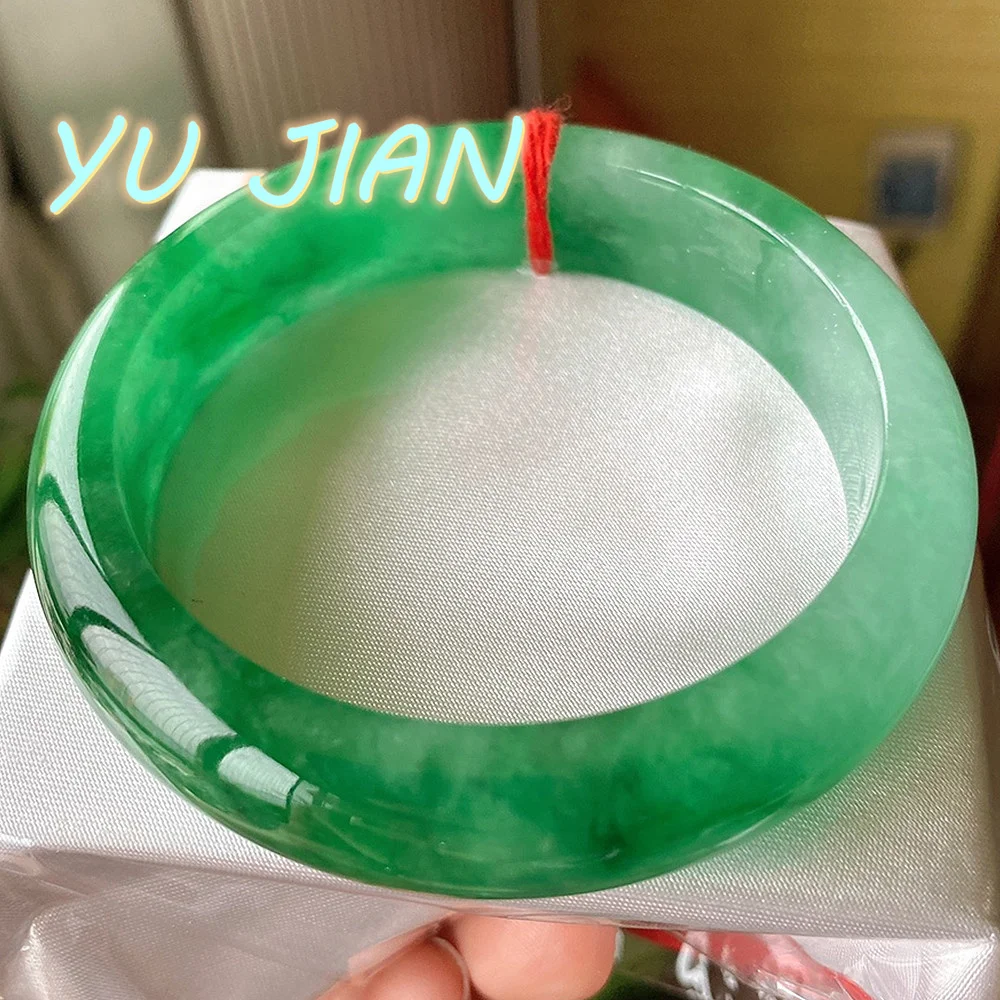 Activity Special Offer Jadeite Bangles Ice Colored Jade Bracelet Delicate Fashion Handring Fine Jewelry