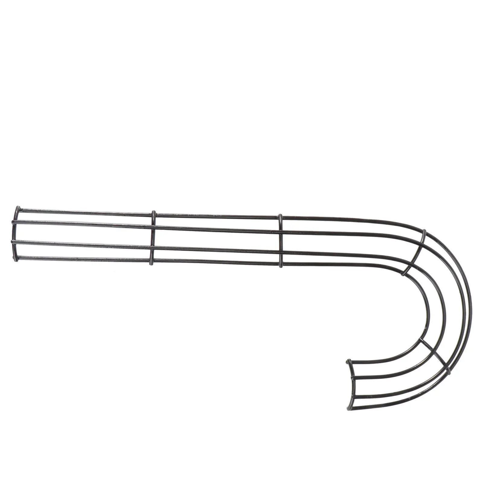 إكليل الحديد الإطار J شكل لتقوم بها بنفسك معلقة هوب لزينة عيد الميلاد زهرة جدار زخرفة المنزل عيد الميلاد حفلة قصب الحلوى نمط الحرف المعدنية