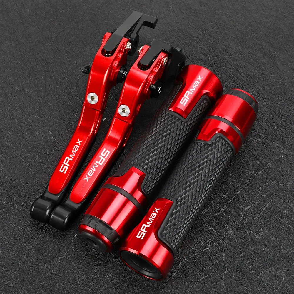 Motorcycle Accessories For Aprilia SRMAX SR MAX 250 300 MAX250 Folding Brake Clutch Levers Handlebar Grip Handles bar Hand Grips