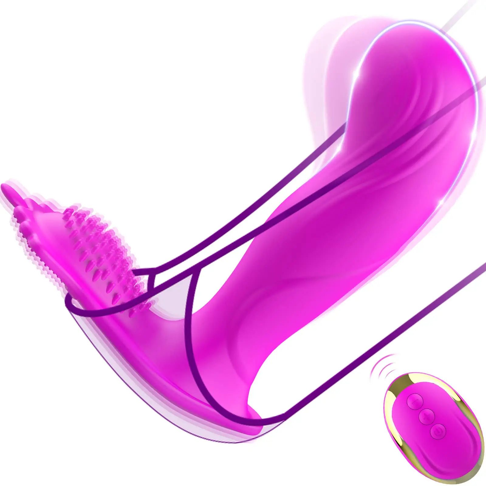 

Wearable Vibrator for Women, Panty Vibrators Adult Sex Toys, 10 Vibration Modes Sex Toy G Spot Vibrators, Rechargeable & Wa