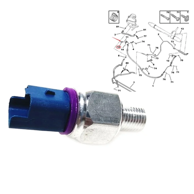 1 peça interruptor de pressão de direção hidráulica sensor de pressão de óleo peças de reposição para peugeot 206 306 406 4015.09 401509
