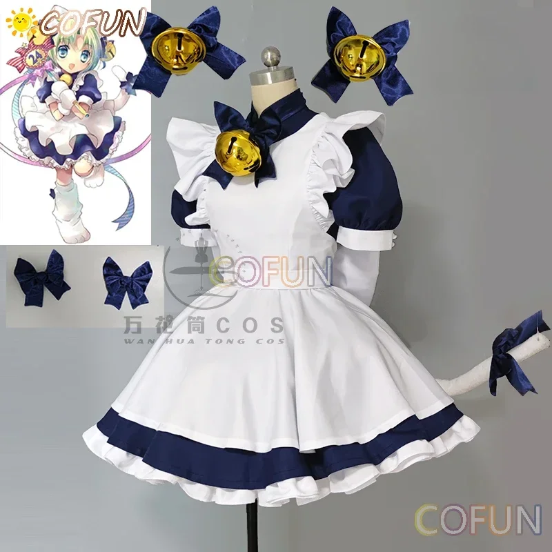 

COFUN Amine Di Gi Charat Chocola Cosplay Costume Halloween Outfits Women Anime Dress