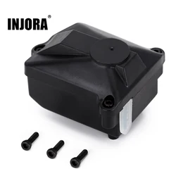 Caixa do receptor de rádio plástico injora-impermeável 46x33x32mm para carro rc 1/10 axial scx10 iii axi03007 axi03003