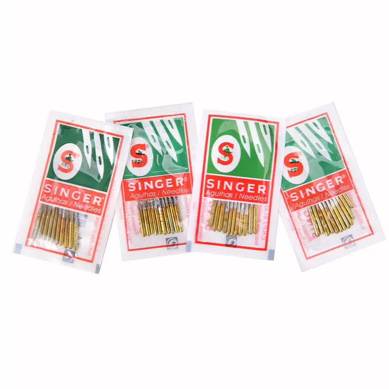 10PCS/Pack #9 #11 #14 #16 #18 Needles For Singer Electric Sewing Machine Needle Domestic Sewing Needle Titanium Plated Needle