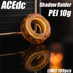 ACedc PEI Shadow Raider Mechanical Ring Ⅱ Ratchet EDC Finger Gyro Fidget Magnet Metal Fidget Slider Finger Spinner