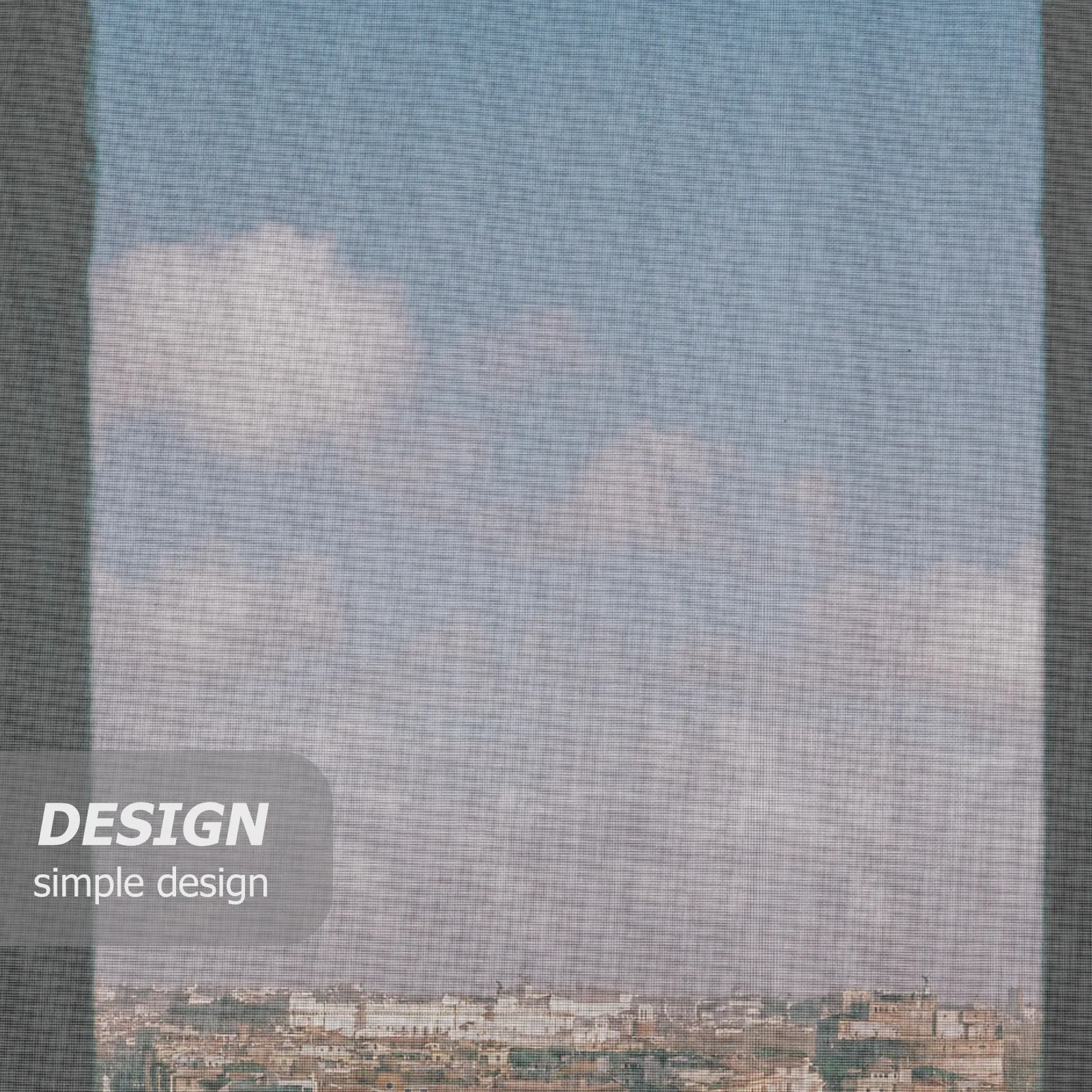 

Window Mesh Screen Household Use Stylish Color Effective Protection Adhesive Window Screen Replacement Anti Insect Net Curtain