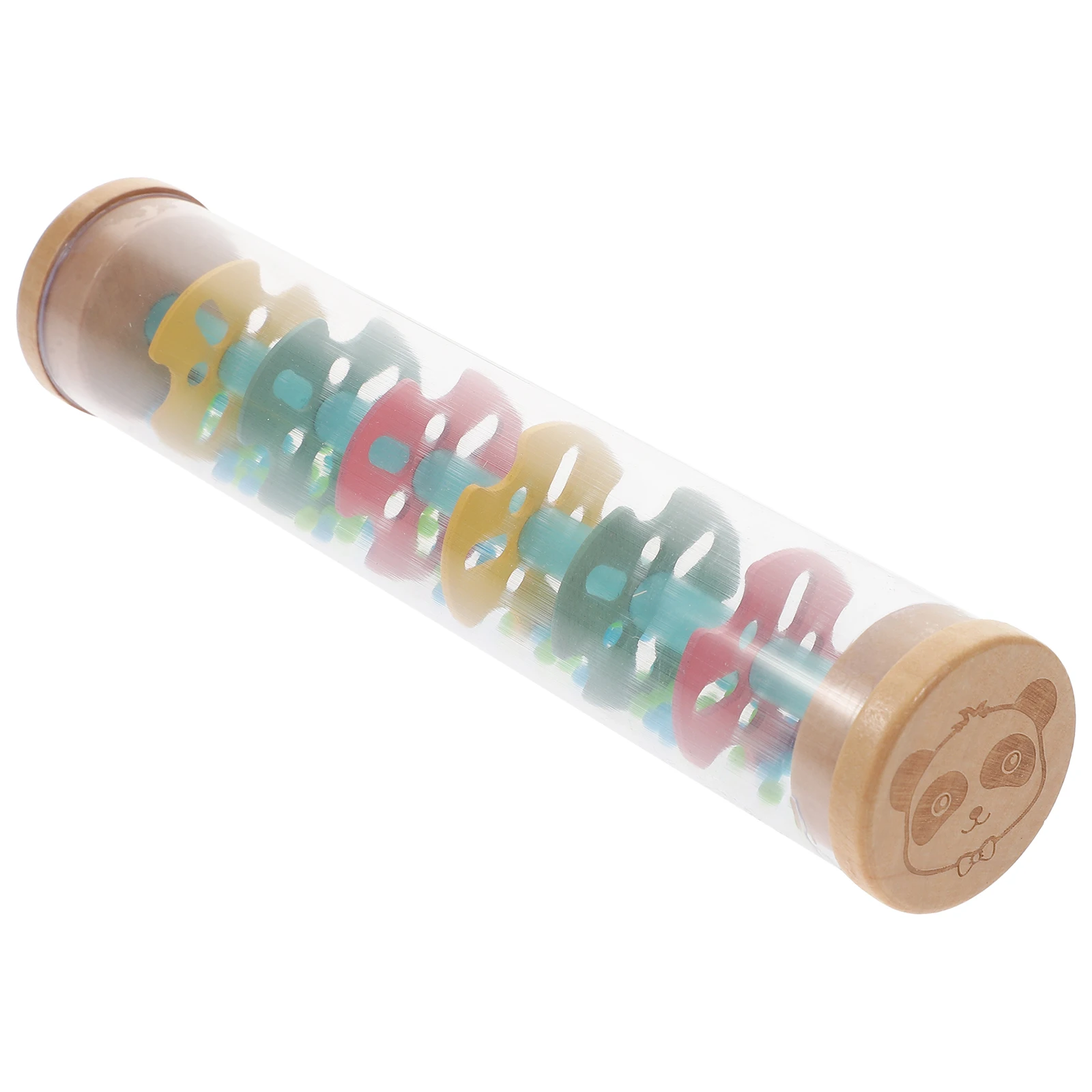 1pc Rainphone Bambini Giocattoli musicali Strumento educativo Pioggia Suono Giocattolo Puzzle Apprendimento precoce Bastone trasparente Musica