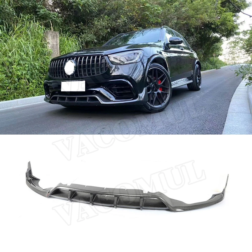 

VACOMUL Carbon Fiber/FRP Front Bumper Lip Chin Spoiler Shovel for Benz GLC Class Coupe W253 GLC63 Original Bumper 2016 - 2019