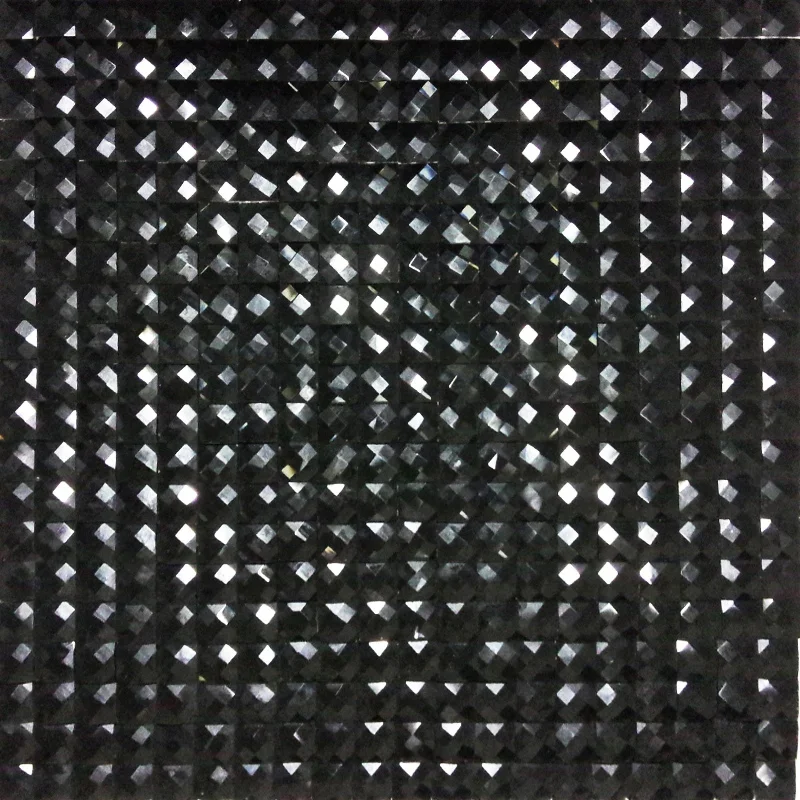 

15 мм бесшовные 13 края скошенные хрустальные бриллиантовые зеркальные стеклянные мозаичные плитки для настенного выставочного зала KTV витрина DIY украшения