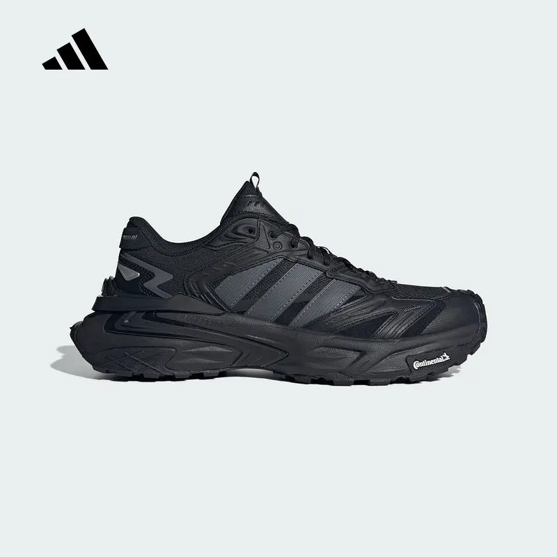 

Кроссовки Adidas KK1001 унисекс в стиле Chunky Dad Shoes, черные, темно-серые, дышащие, повседневные, спортивные
