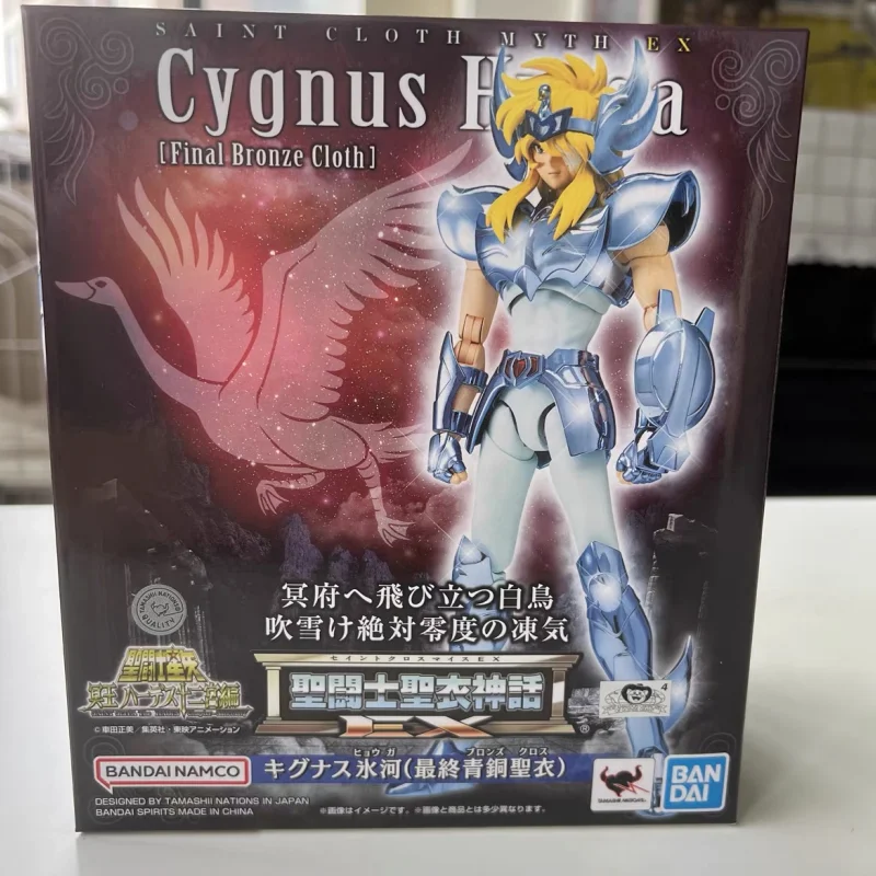 

Original Bandai Genuine Saint Seiya Cloth Myth Ex Bronze Saint Hyoga Final Collection Action Model Toy Gifts For Animate Fans