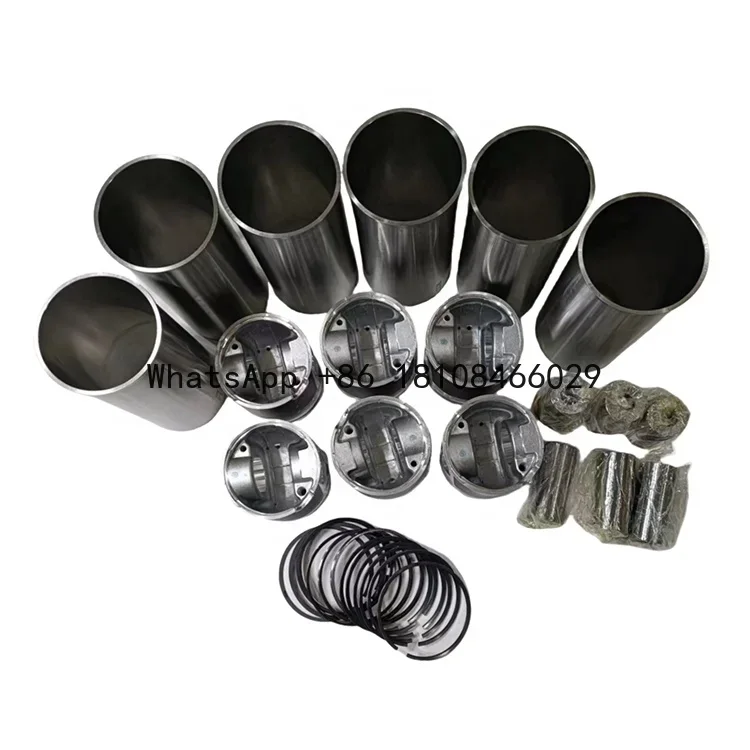 

61260090080 Engine service kit For Shacman Delong Weichai 618 Truck Parts cylinder engine piston and ring kit set