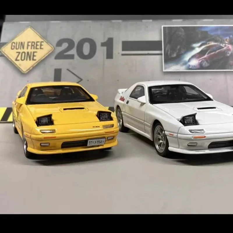 

1:32 MX5 MX-5 RX7 Суперкар из металлического сплава, литая под давлением игрушечная модель автомобиля, коллекционные предметы, подарок на день рождения, звук и свет, детские игрушки, хобби, автомобили